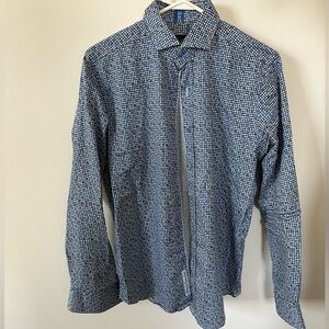 Robert Graham Blue Dress Shirt